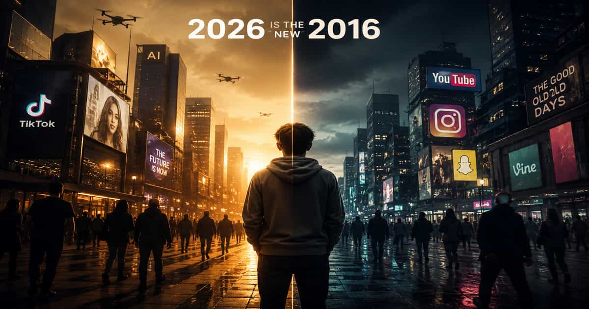 ترند 2026 هي 2016 الجديدة على تيك توك وإنستغرام