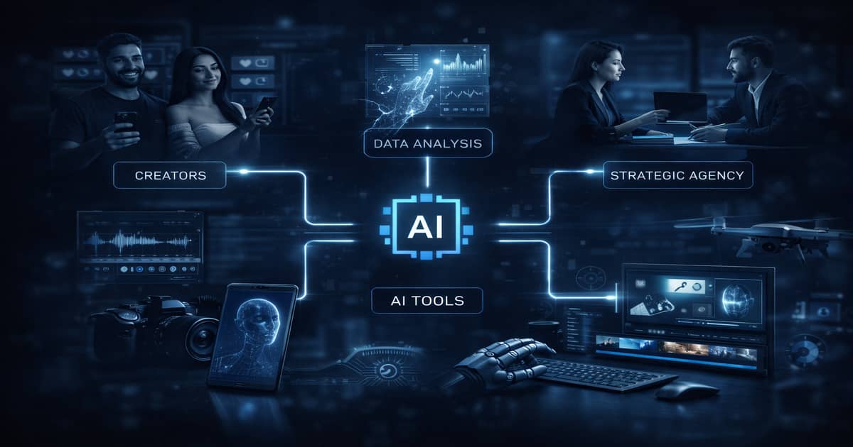 AI tools integrated into influencer marketing campaigns