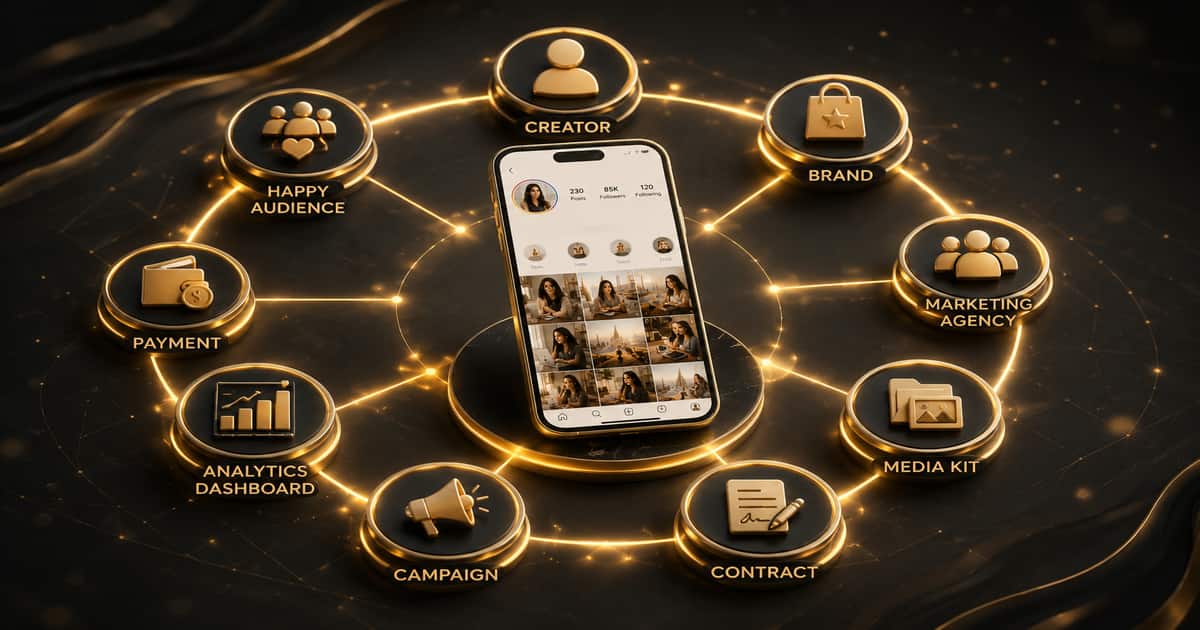 منظومة التعاون بين المؤثرين والعلامات التجارية توضح رحلة الحملات الإعلانية من إنشاء المحتوى إلى تحليل النتائج وتحقيق العائد