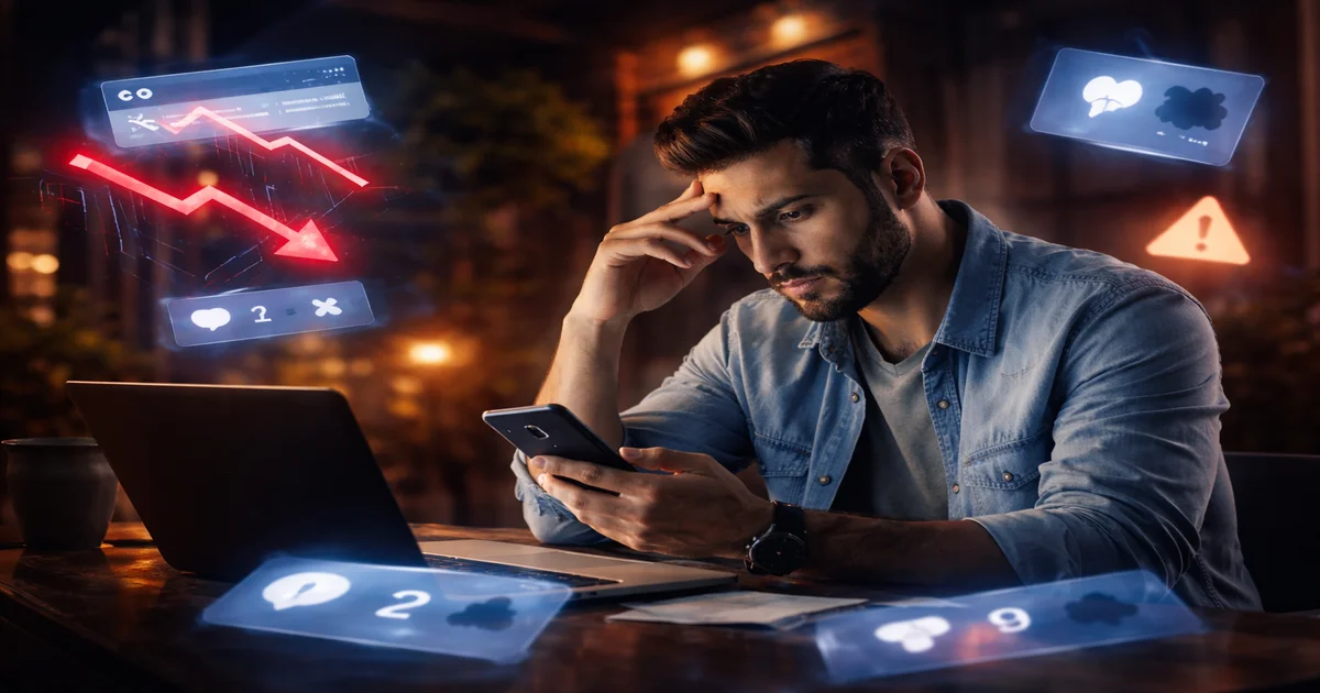 انخفاض الوصول في فيسبوك 2026: تشخيص احترافي لأسباب ضعف Reach وحلول عملية مبنية على بيانات