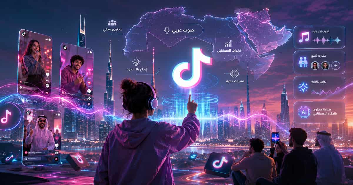 مستقبل أصوات تيك توك والترندات الرقمية في العالم العربي والخليج