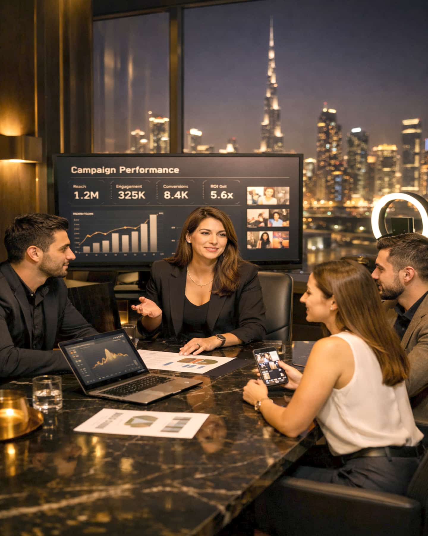 التسويق عبر المؤثرين للمطاعم والكافيهات في دبي والسعودية ومصر