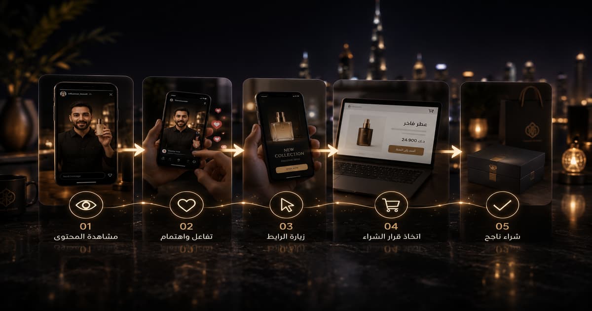 كيف يتحول الجمهور من مشاهدة المؤثر إلى اتخاذ قرار الشراء في السوق الكويتي