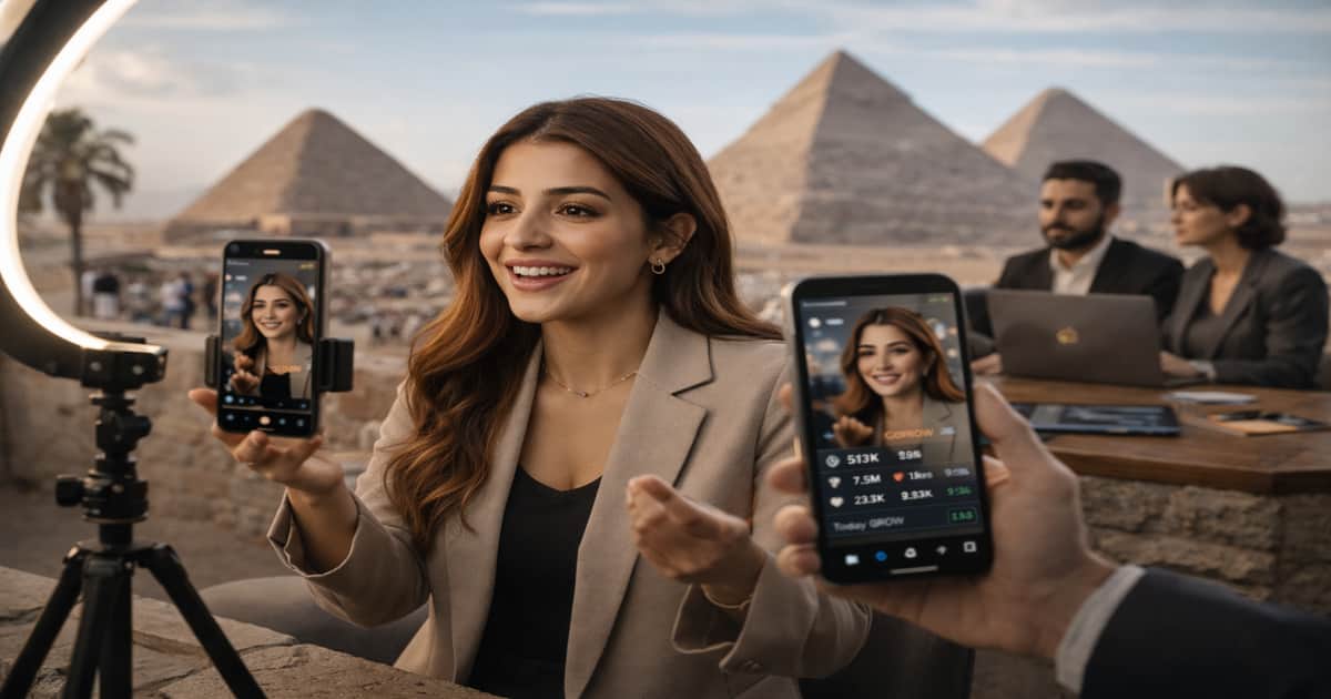 Influencer marketing campaign strategy connecting brands with celebrities and creators in Egypt and Saudi Arabia