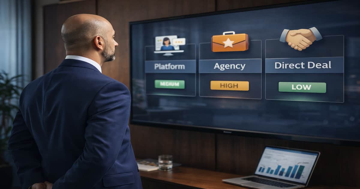 مدير تسويق يقارن بين منصة المؤثرين والوكالة والتواصل المباشر لإدارة حملات التسويق عبر المؤثرين في السعودية