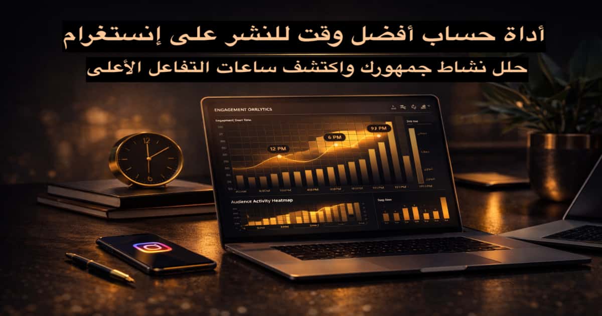 أفضل وقت للنشر على إنستغرام – أداة حساب وقت نشر الريلز والصور والستوري