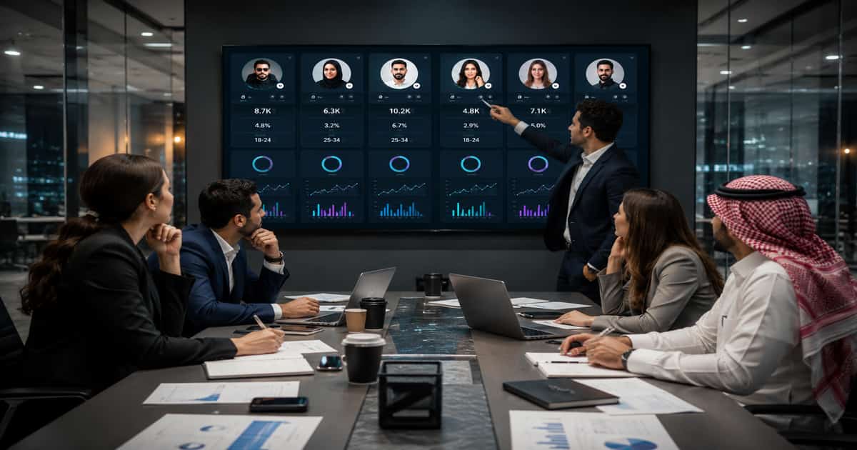 اختيار المؤثر المناسب لحملات التسويق عبر المؤثرين في السعودية من خلال تحليل الجمهور ومعدل التفاعل