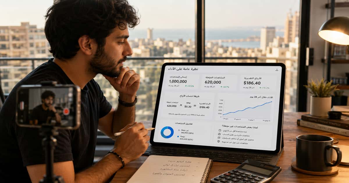 كم يدفع تيك توك لكل 1000 مشاهدة ومليون مشاهدة